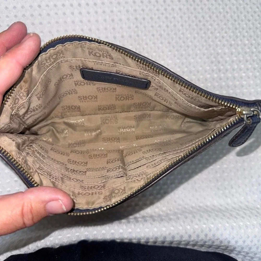 Michael Kors Fulton Large Zip Clutch/Wristlet